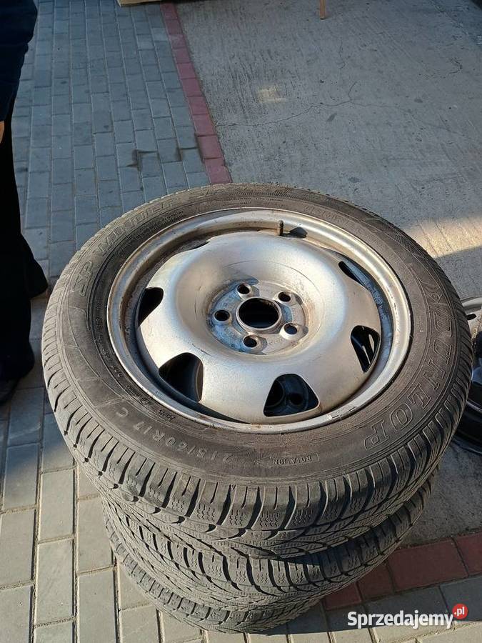 Felgi z oponami VW T5 Multivan stalowe Dąbrowa Tarnowska