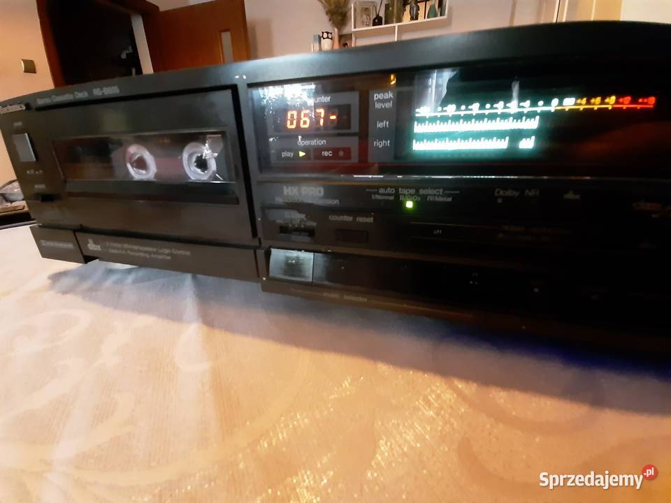 Magnetofon Technics RS B605 Elektronika