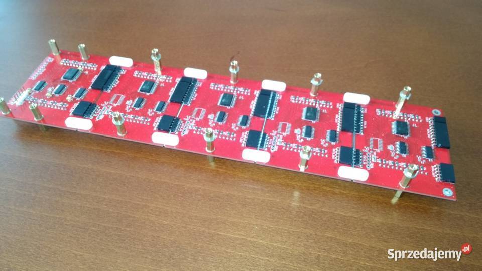 PCB do wyświetlacza tekstowego LED 40x8 matryce Myślenice