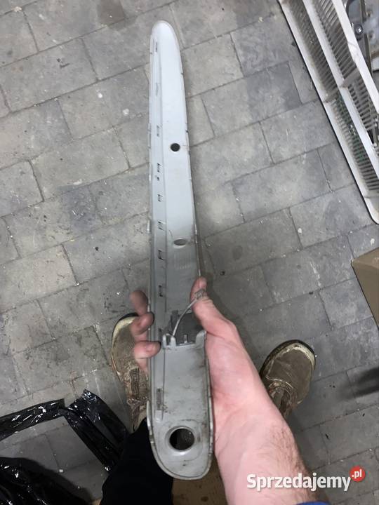 listwy zderzaka chromowane w211 przedlift