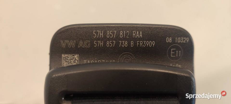 VW TAYRON PAS BEZPIECZEŃSTWA PRAWY TYŁ 57H857812