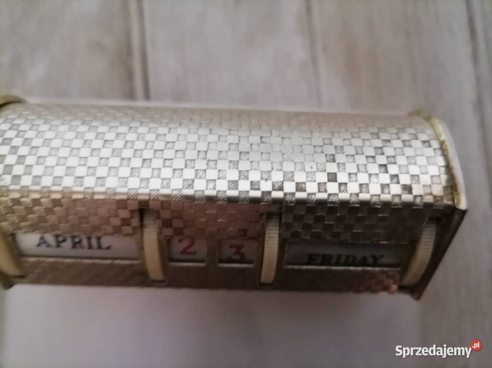 Stary kalendarz wieczny ART DECO
