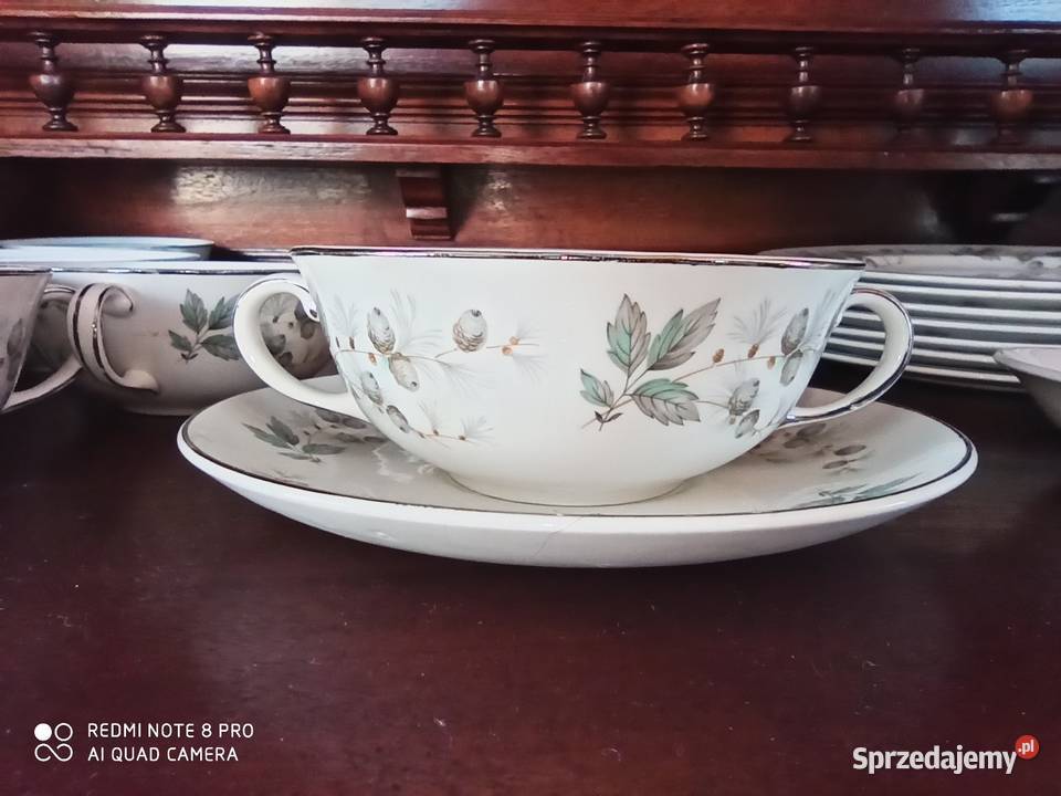 Serwis obiadowy SNOWITHE Johnson Bros Made in Porcelana i szkło Gdańsk