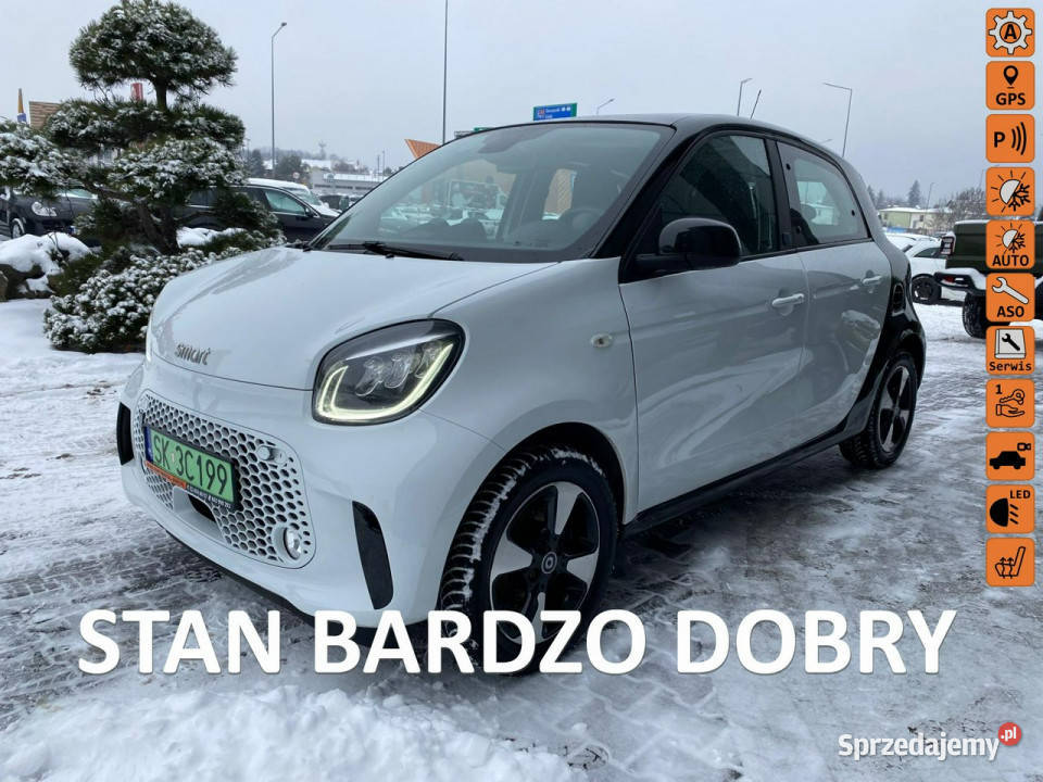Smart Forfour skóra LED panorama podgrz fot navi garażowany Żory sprzedam