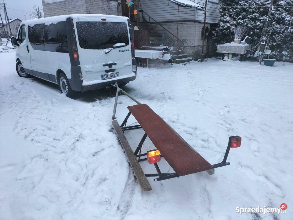 Sanie BHP Sanki duże pod hak Sadowne