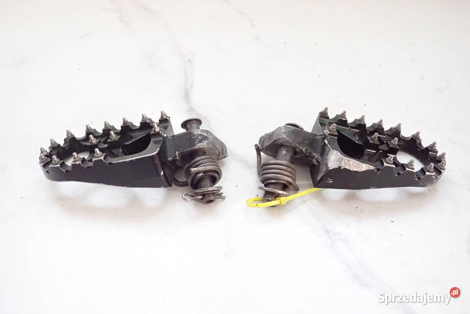 Podnóżki Kierowcy Sprężyny Sworznie Kawasaki KX Części i akcesoria motocyklowe Strzelce Krajeńskie