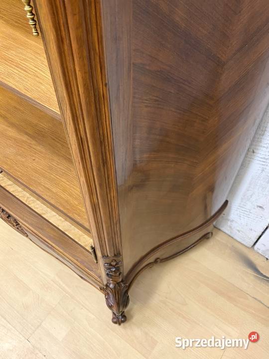 BIBLIOTEKA witryna renowacji Ludwik XV Galbe Warszawa