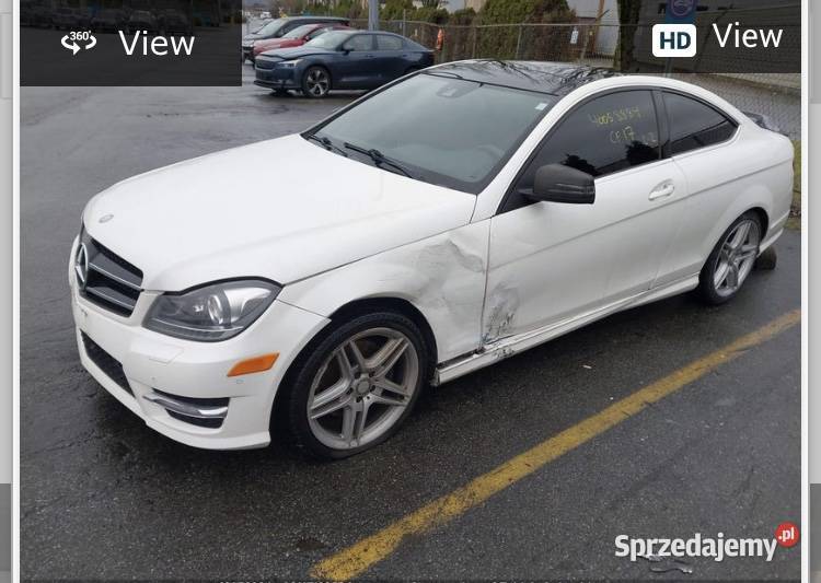 Mercedes C350 coupe Mikołajowice