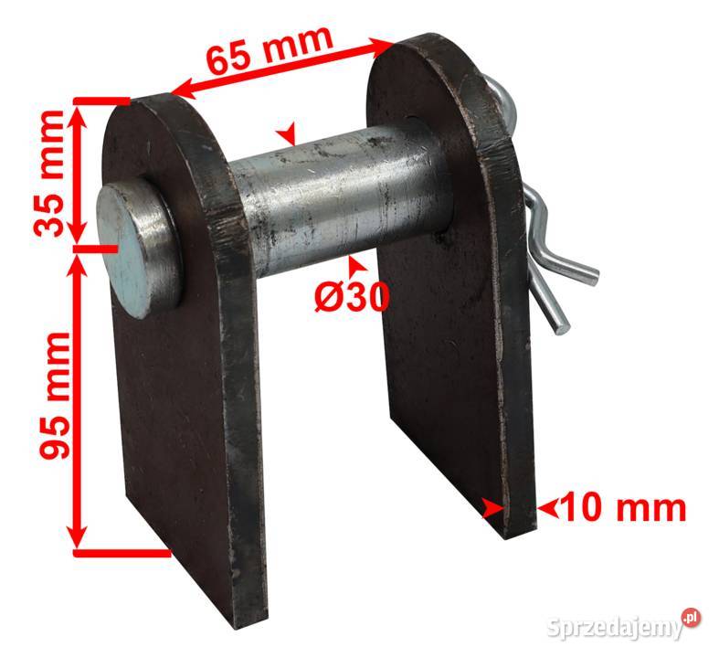 MOCOWANIE SIŁOWNIKA Ucho Sworzeń fi 30 4230 Hydraulika kujawsko-pomorskie Solec Kujawski