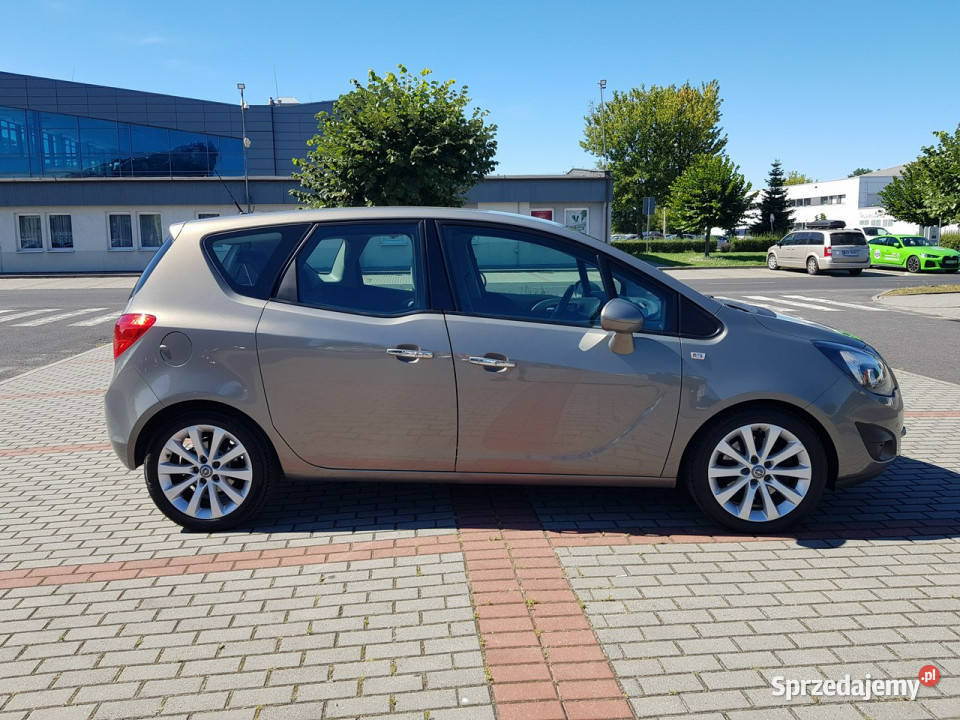 Opel Meriva 14 Turbo Benzyna 140 6 biegów Zarejestrowany w Polsce Włocławek