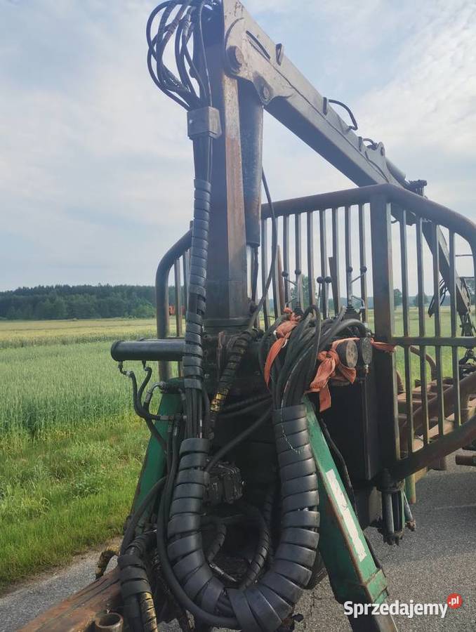 Przyczepa leśna 10 ton Piaszczyce