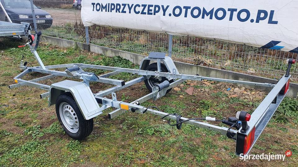 Przyczepa TEMARED podłodziowa 5m 750DMC DARMOWA wielkopolskie Piła sprzedam
