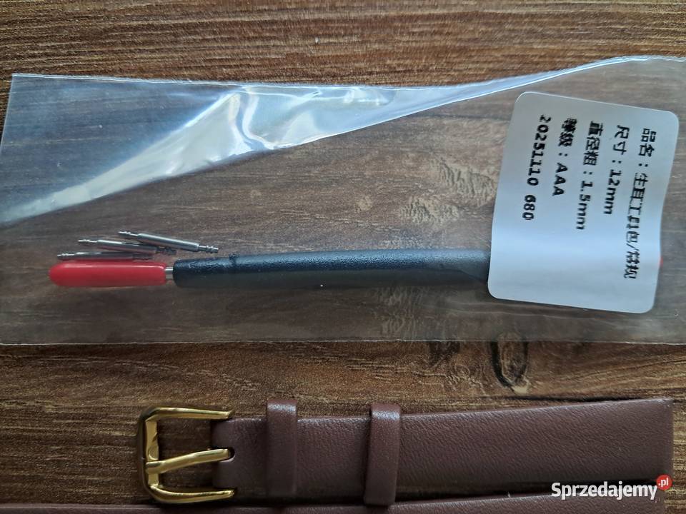 nowy pasek do zegarka 12 mm brak metki Sandomierz