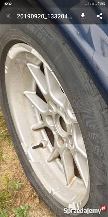 Koła BMW E38 BBS RK 17 z oponami letnimi podlaskie Białystok