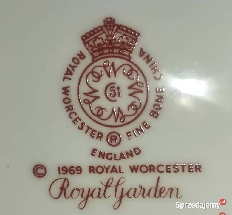 ROYAL WORCESTERurocze różane TrioROYAL GARDEN Pabianice sprzedam