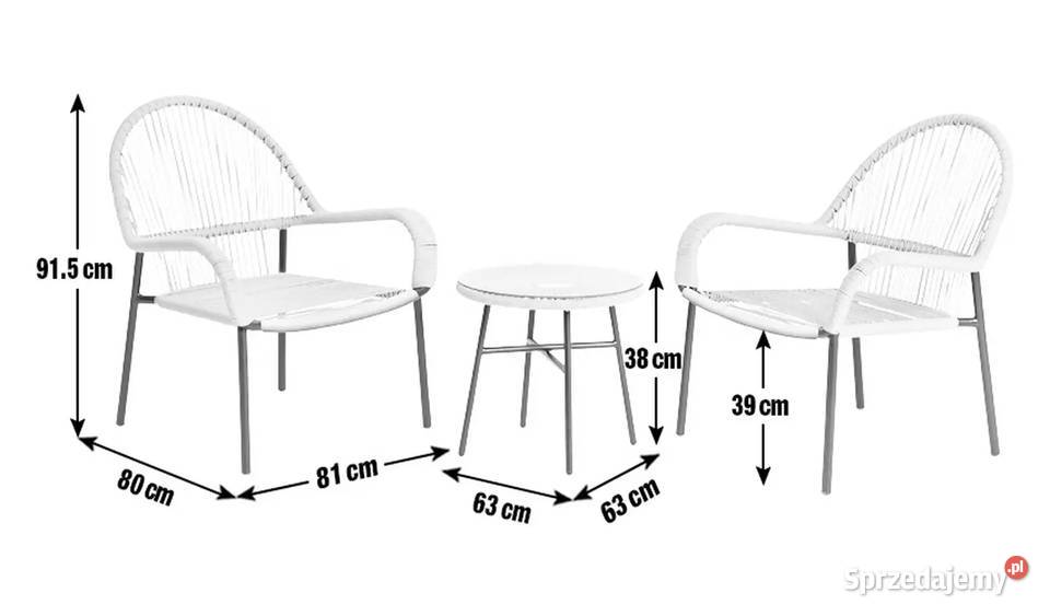 Habitat Java ładny zestaw ogrodowy dwóch osób Wschowa