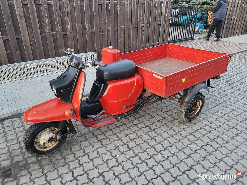 Tuła murawiej 2m trójkołowiec trajka Mogilno