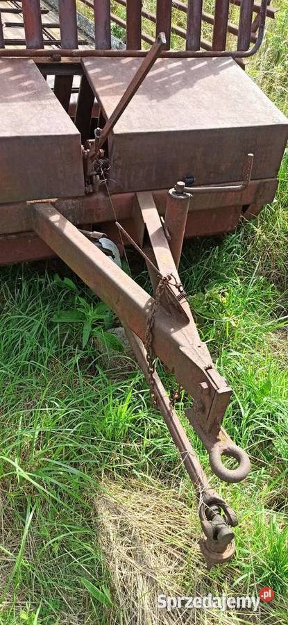 Przyczepa samozbierająca Maszyny rolnicze Łękawica