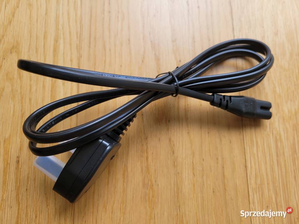Przewód kabel zasilający z wtyczką G tzw