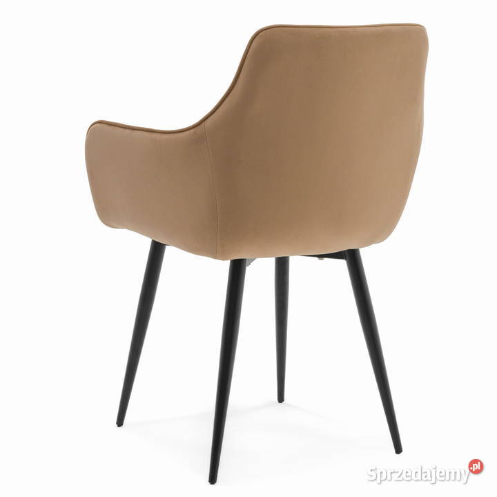 Ciembobeżowe Krzesło Tapicerowane Quattro 88cm Tarchały Małe sprzedam