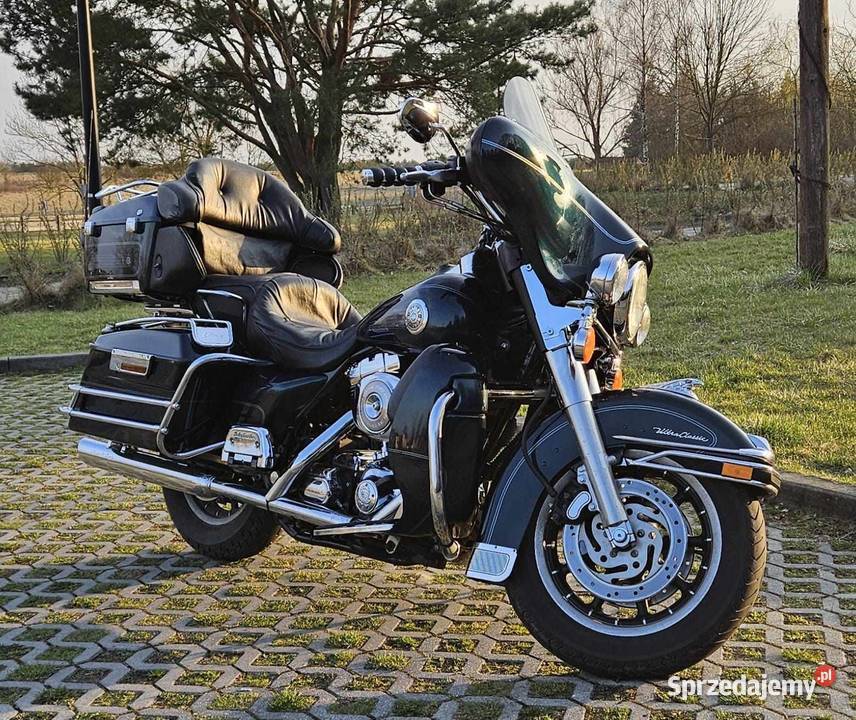 gotowy na sezon Harley Davidson Electra Glide nieuszkodzony świętokrzyskie Kielce