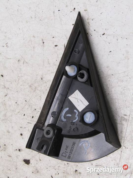 ZAŚLEPKA OSŁONA TRÓJKĄT BŁOTNIKA PRAWY CITROEN osobowe Osłony i zaślepki lubelskie