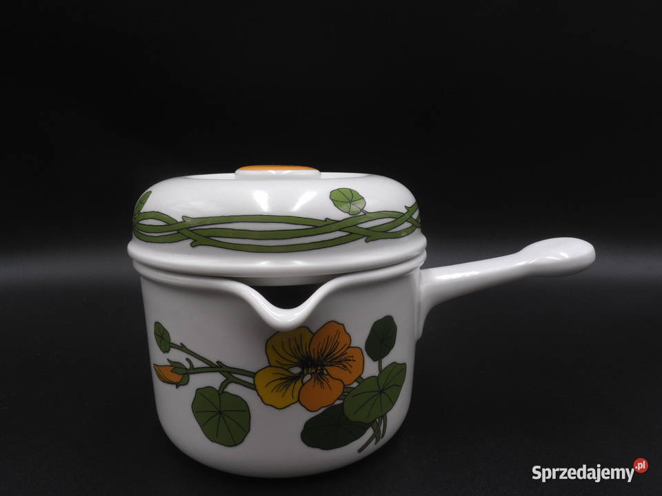 Rondelek żaroodporny z pokrywką Thomas Raszków sprzedam