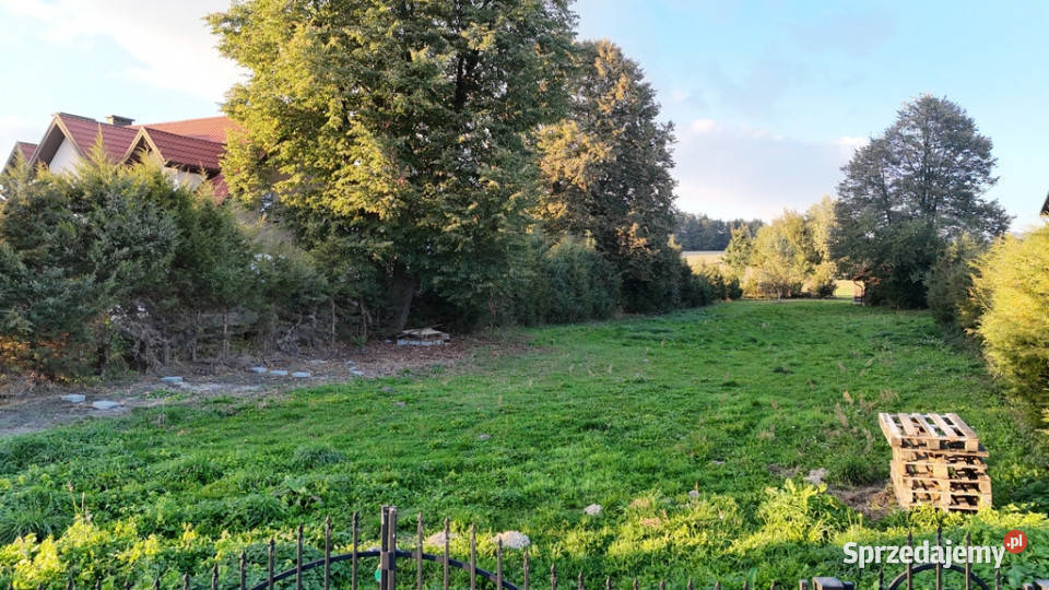 Duża działka z domkiem Kunki gm Susiec