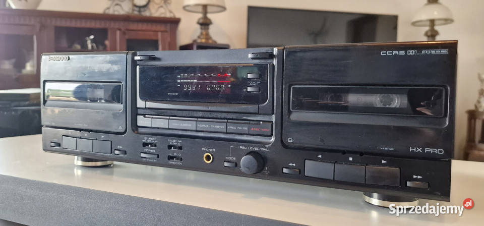 Magnetofon catette deck Kenwood KX W 4060 Międzychód