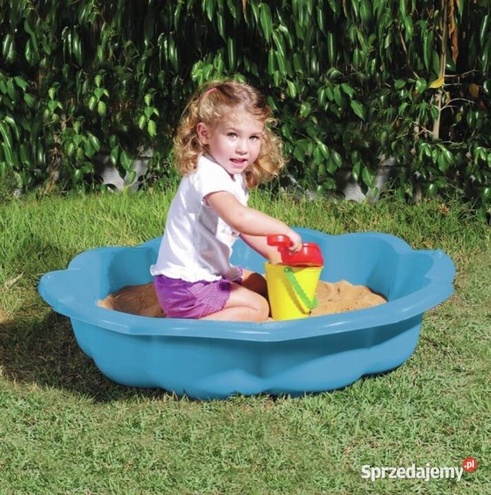 Duża piaskownica zamykana z pokrywąbasen 2w1 Zabawki ogrodowe Lublin