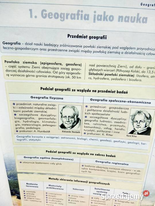 Geografia vademecum maturzysty operon używane Warszawa