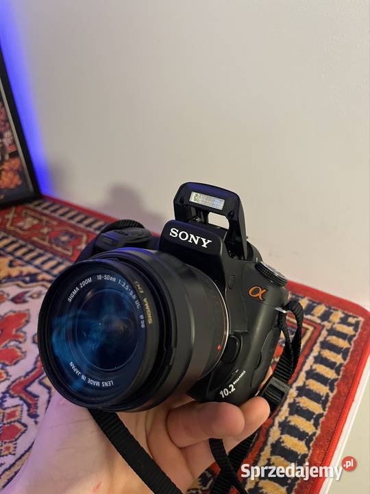 Aparat lustrzanka Sony A200 Zwoleń