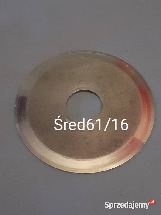 OSTRZA NOŻE DWUSTRONNE śred 61mm otwór 16mm
