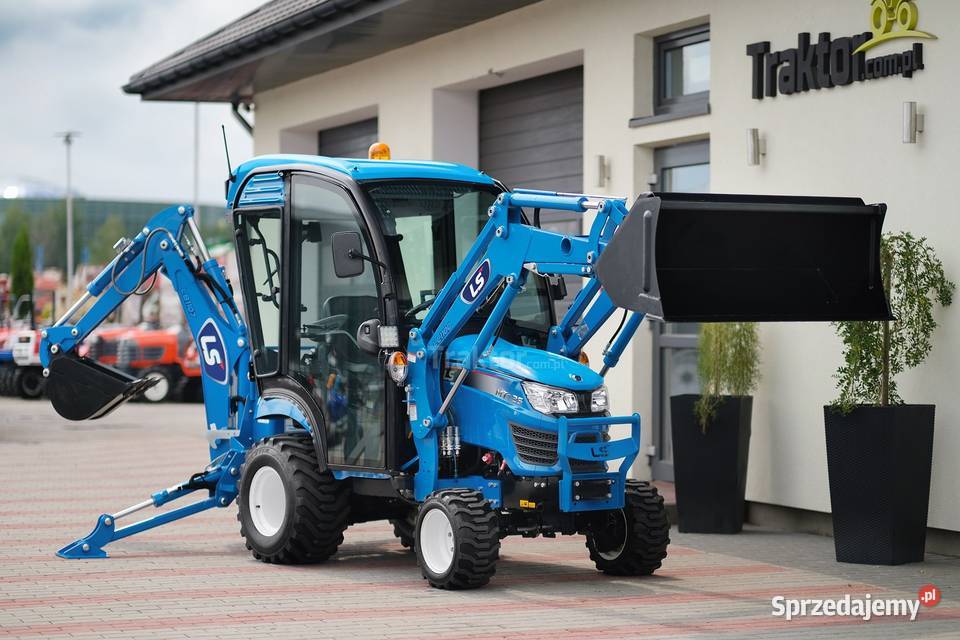 LS Tractor MT125 4x4 247 IND CAB koparka LB1107