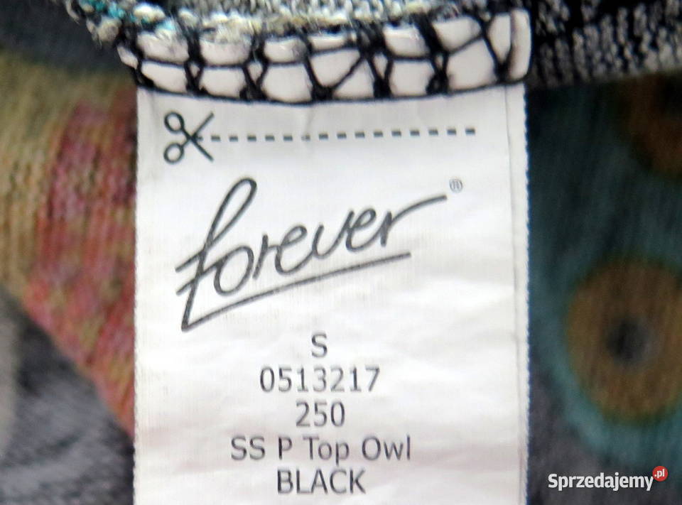 Oryginalna tunika w sowy Forever r S 36 Komorniki sprzedam