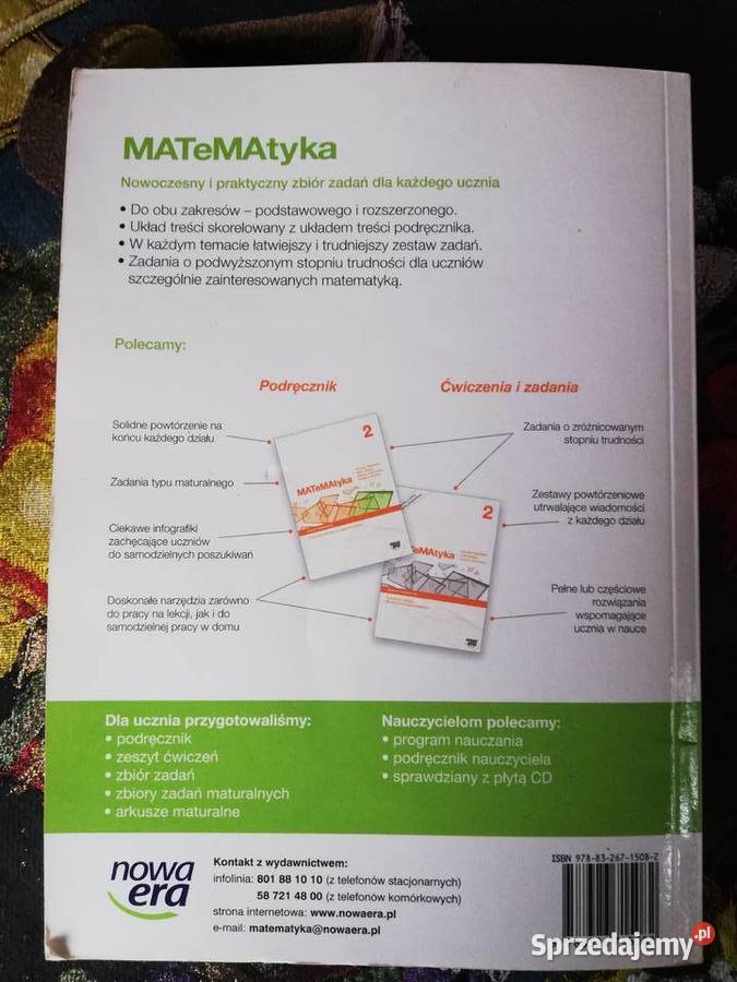 Matematyka 2 zbiór zadań Czarnowska Wesołowska skrypt, zeszyt ćwiczeń, zbiór zadań, testów Kraków