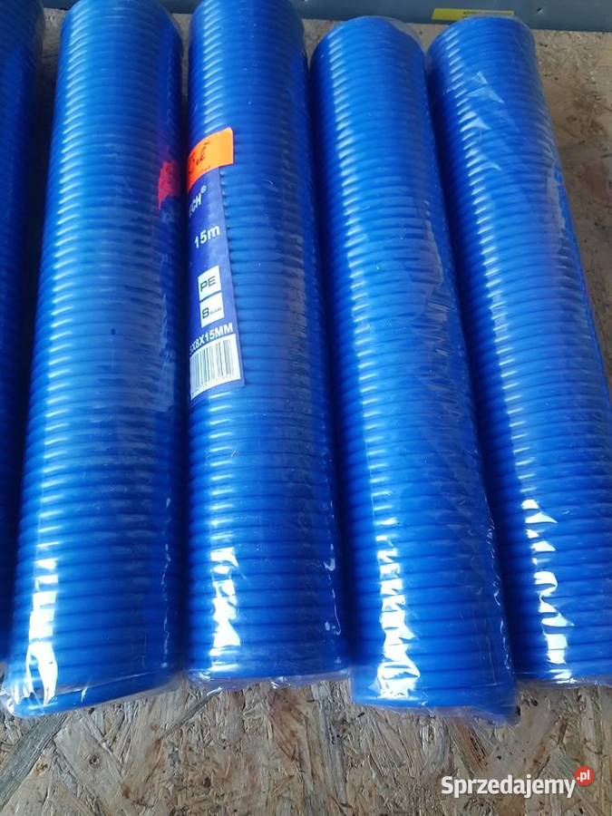 WĄŻ SPIRALNY 5x8 mm 15m PRZEWÓD DO KOMPRESORA Pneumatyczne Głogowa