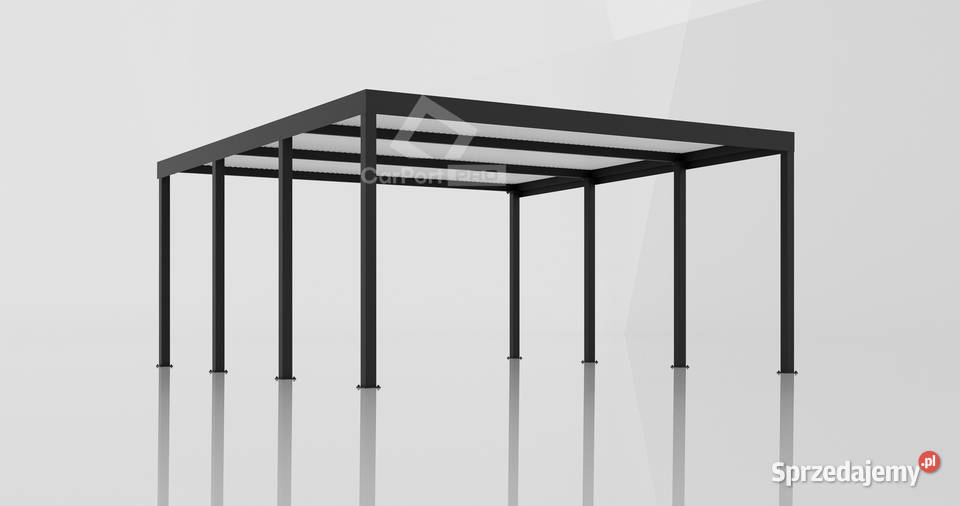CarPort PREMIUM Wiata samochodowa 5x5 Antracyt Krosno