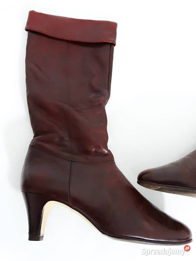 Kozaki damskie wysokie bordowe Lady Gabor 39 Biłgoraj