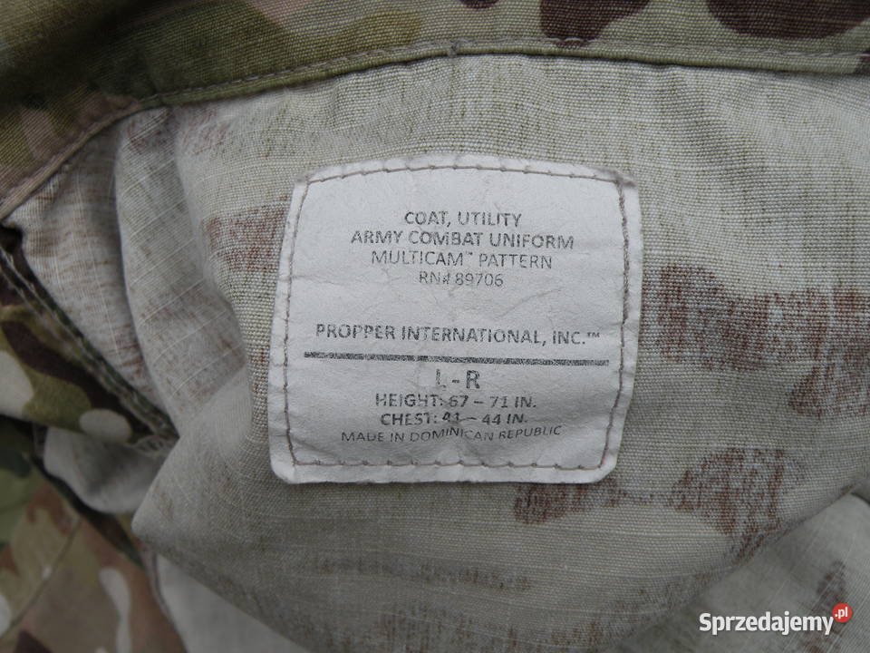 Bluza ACU multicam large regular ripstop Wrocław