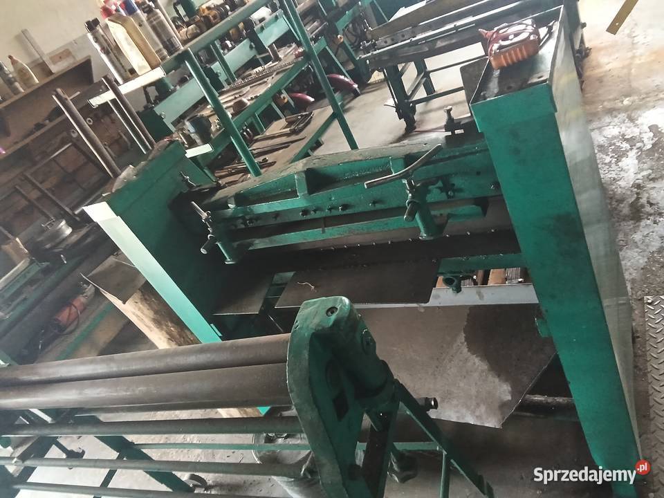 Maszyny poprodukcyjne obróbka metalublachy Bonowice