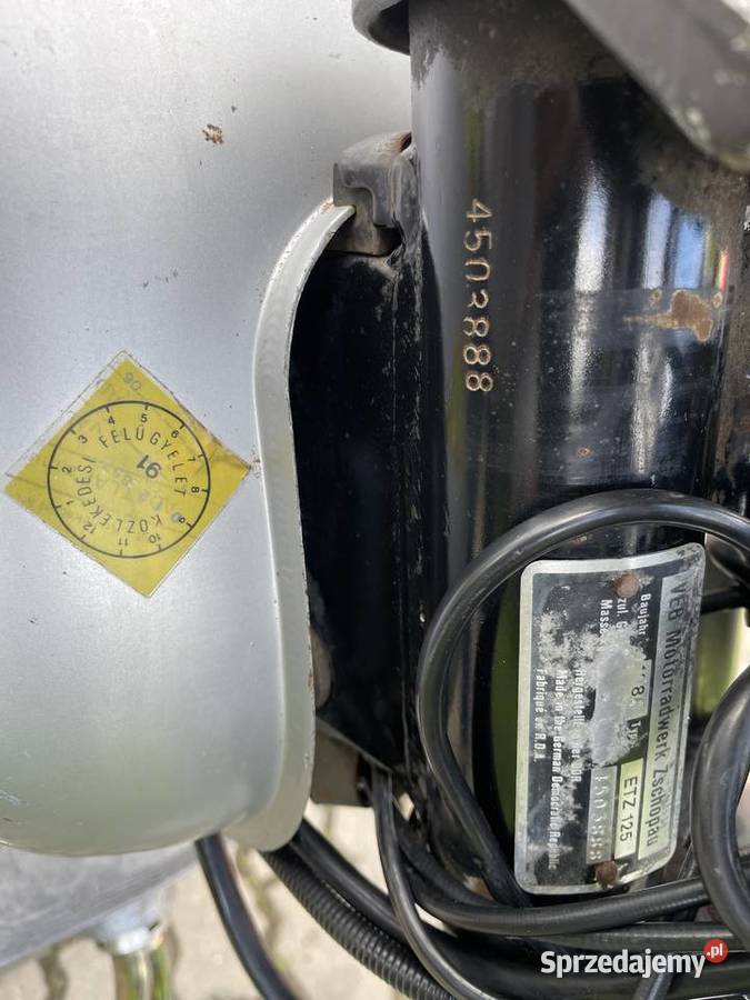 1986 MZ ETZ 125 turystyczny Mszana Dolna