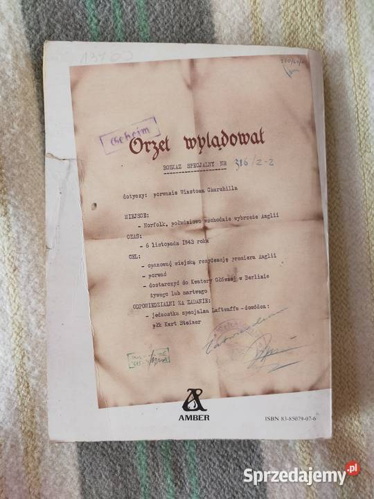 Orzeł wylądował Jack Higgins mazowieckie Siedlce