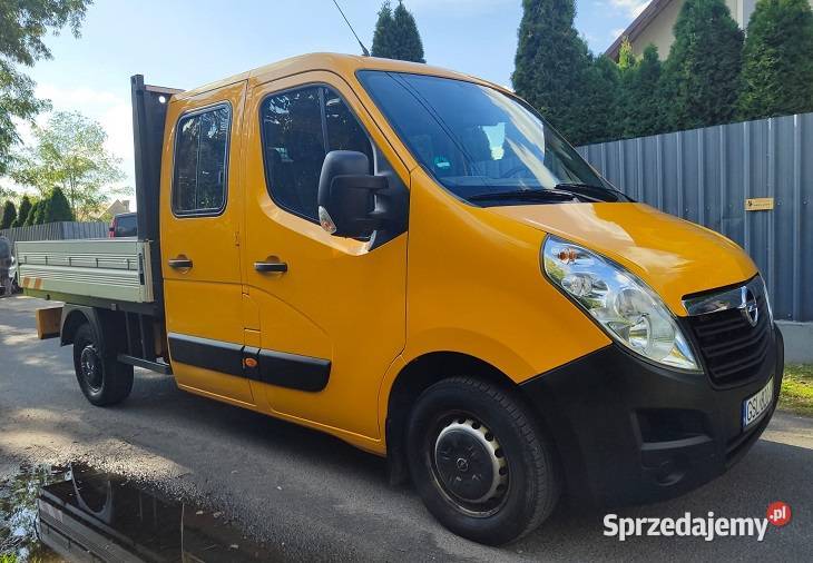 Opel Movano Brygadówka 6 osobowa w stanie manualna Zielęcice