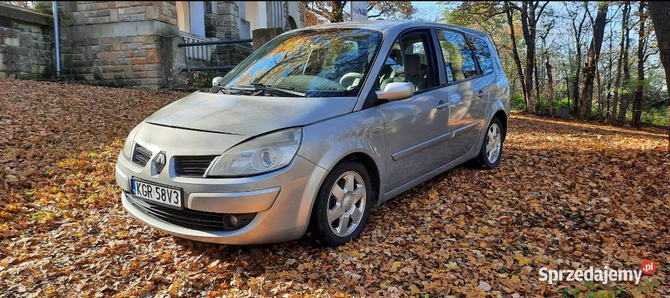 Renault Grand Scnic 7 osób 19 dCi OCPrzegląd elektryczne szyby małopolskie Gorlice