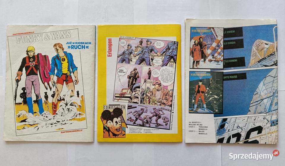 Komiks Fantastyka YANS Więzień Wieczności 2 Gdynia