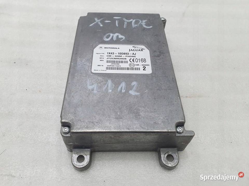 MODUŁ TELEFONU JAGUAR XTYPE 1X4310D893AJ osobowe Układ elektryczny, zapłon sprzedam