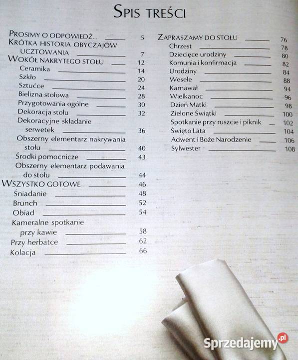 Stół pięknie nakryty Hans Tapper Chełm