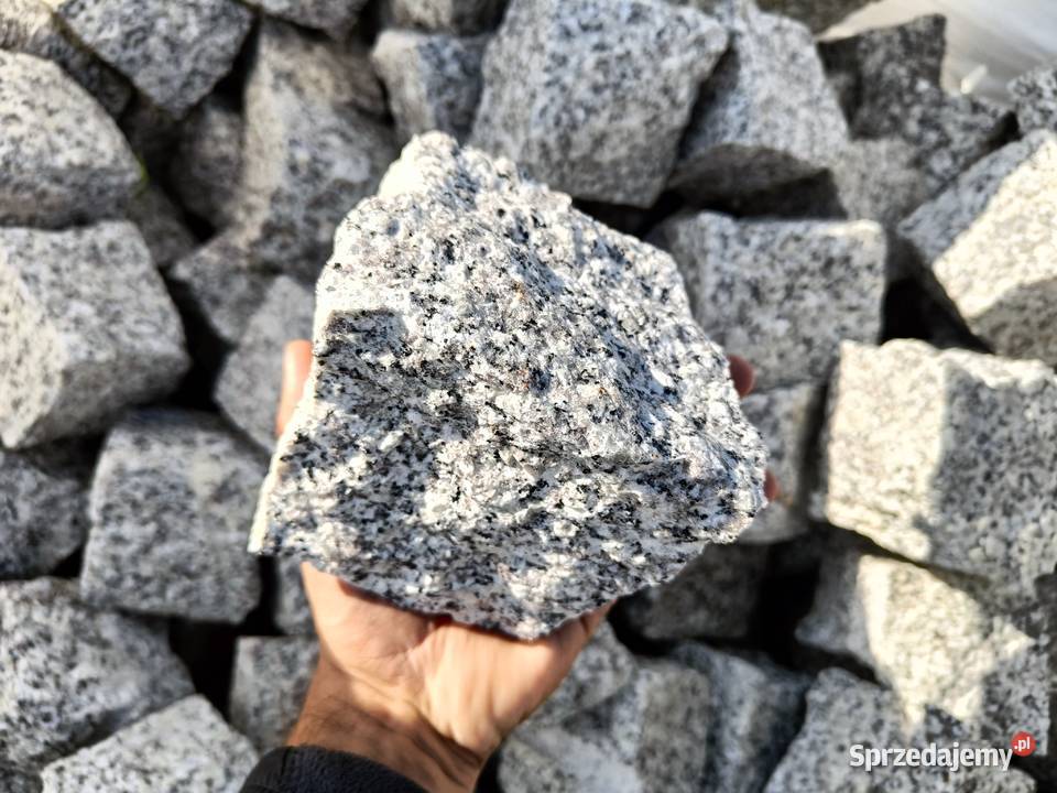 Kostka granitowa 810 szara każda ilość granit Opole
