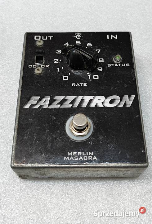 Efekt gitarowy phaser Fazzitron warmińsko-mazurskie Olsztyn